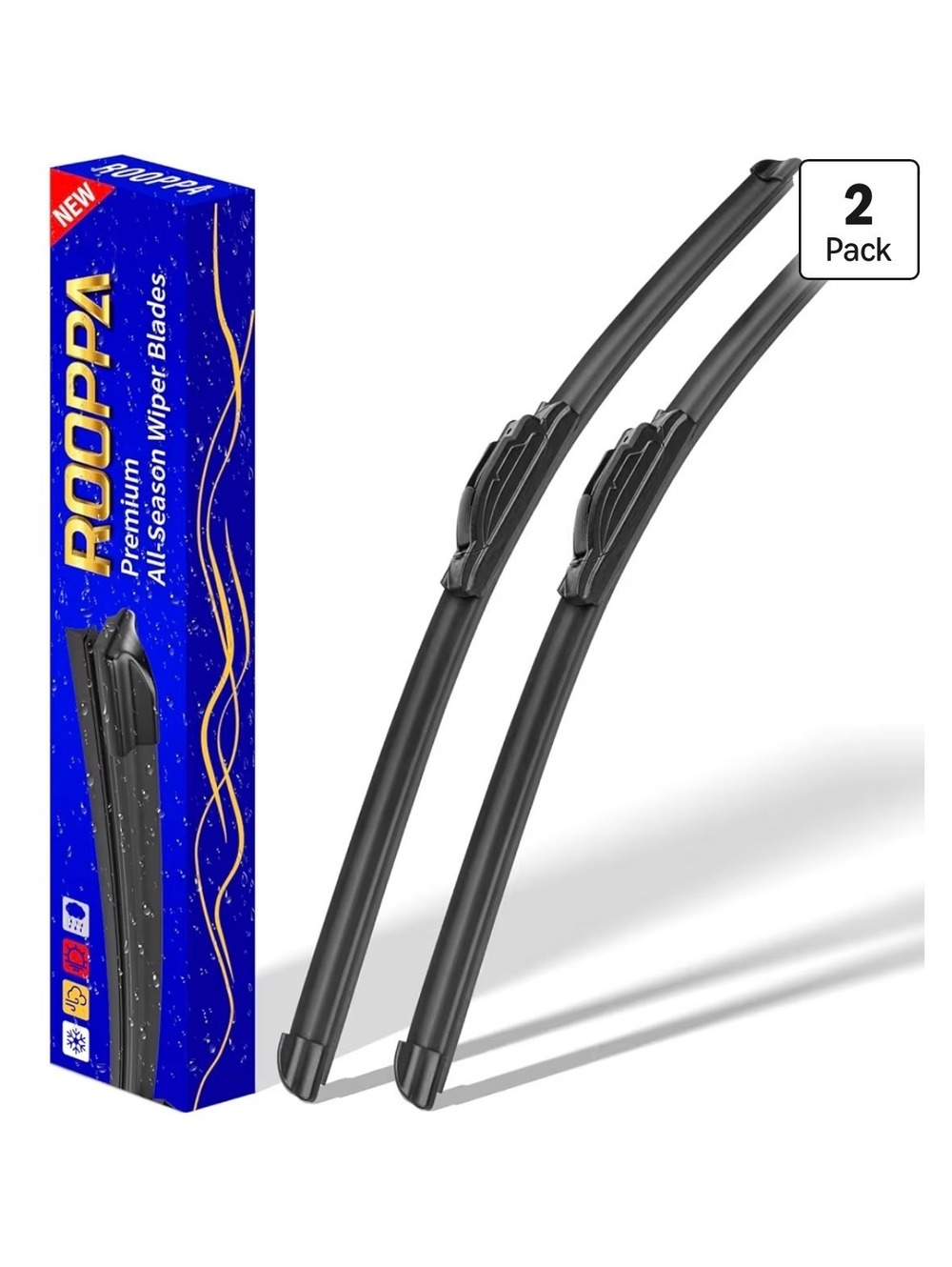 Rooppa 26ā 17ā Wiper Blades Subaru Outback Forester Legacy Front 2 Pack